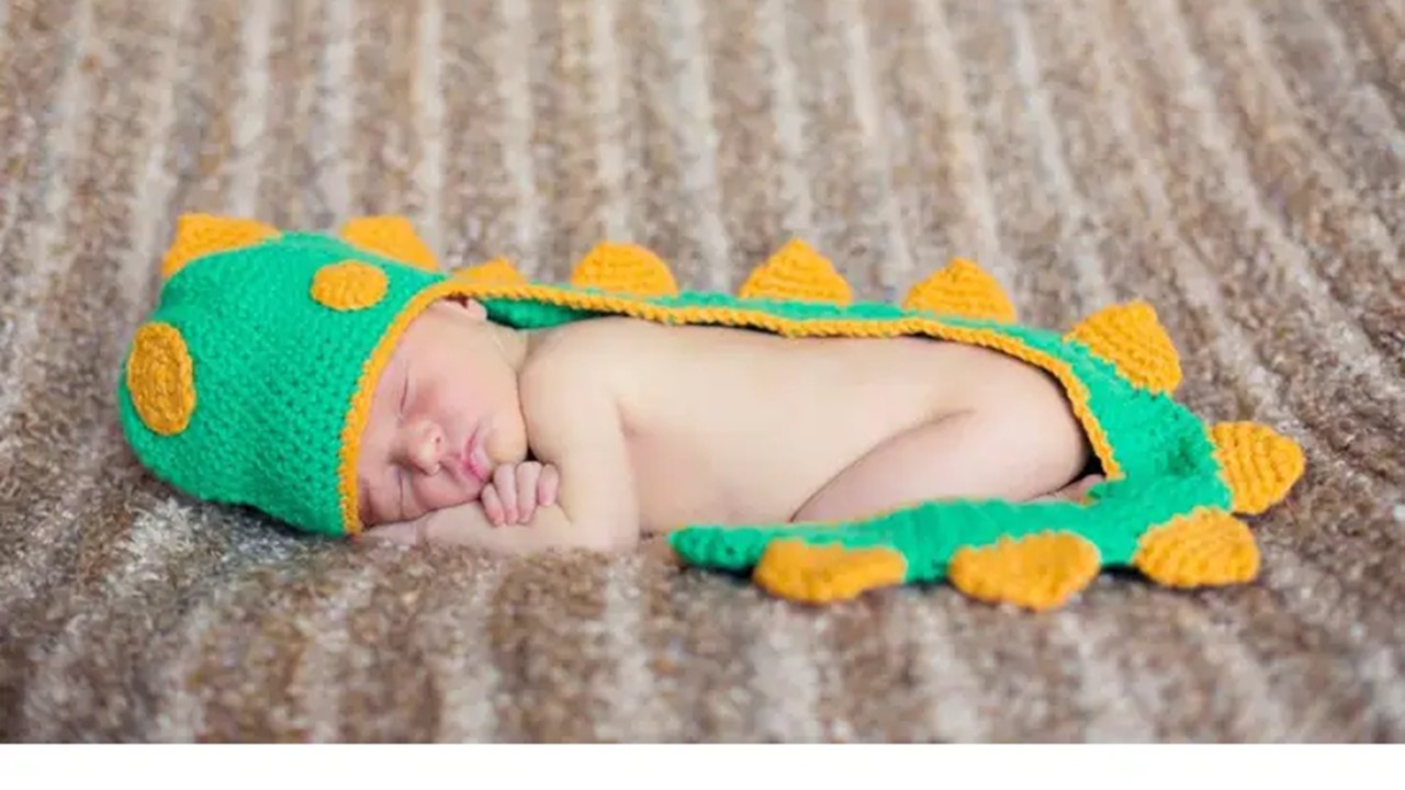 Baby Dragon Knit Hat