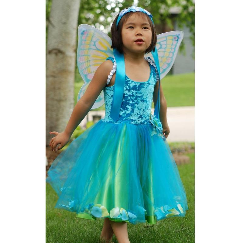 Copen Blue Petal Dress