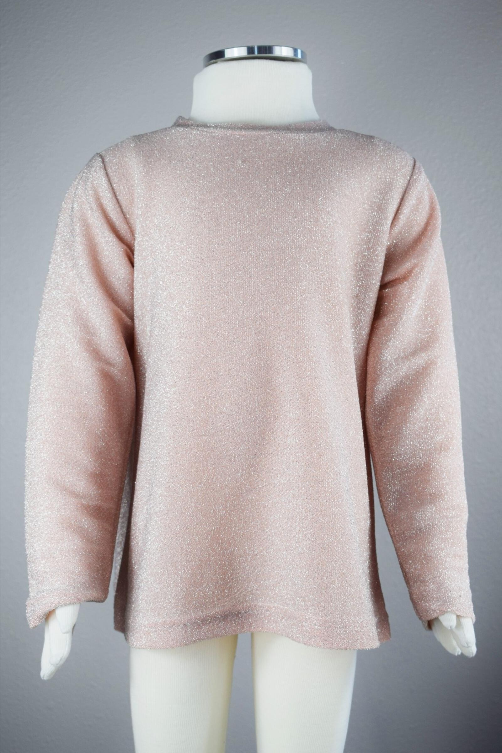 Pink Sparkle Long Sleeve Top