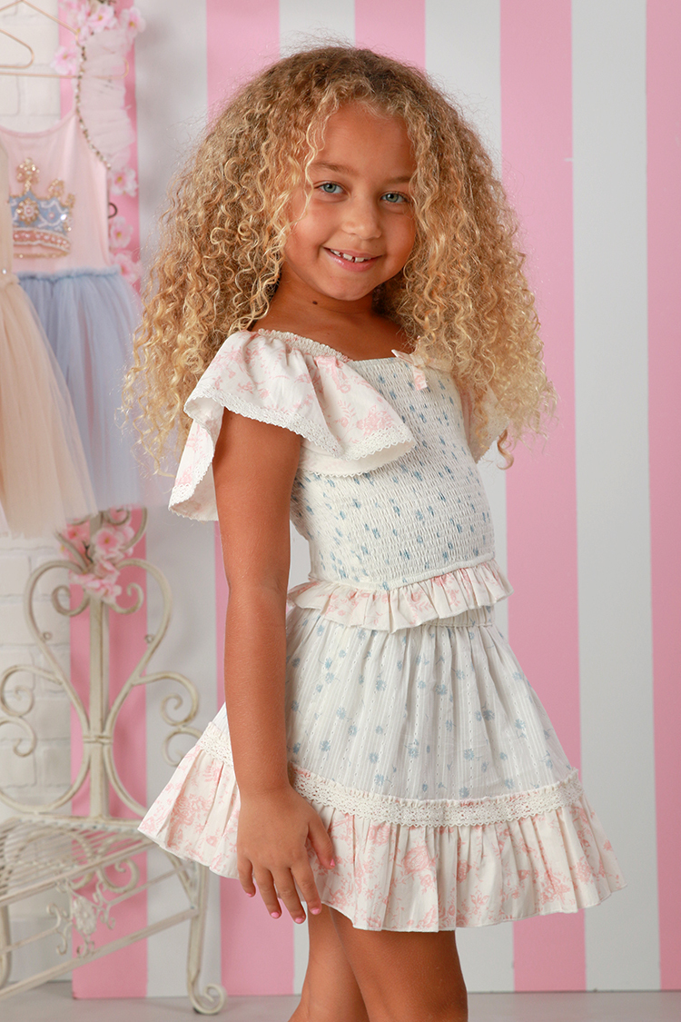 Princess Greer Toile Skirt Set