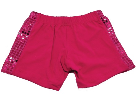 Hot Pink Sequin Shorts