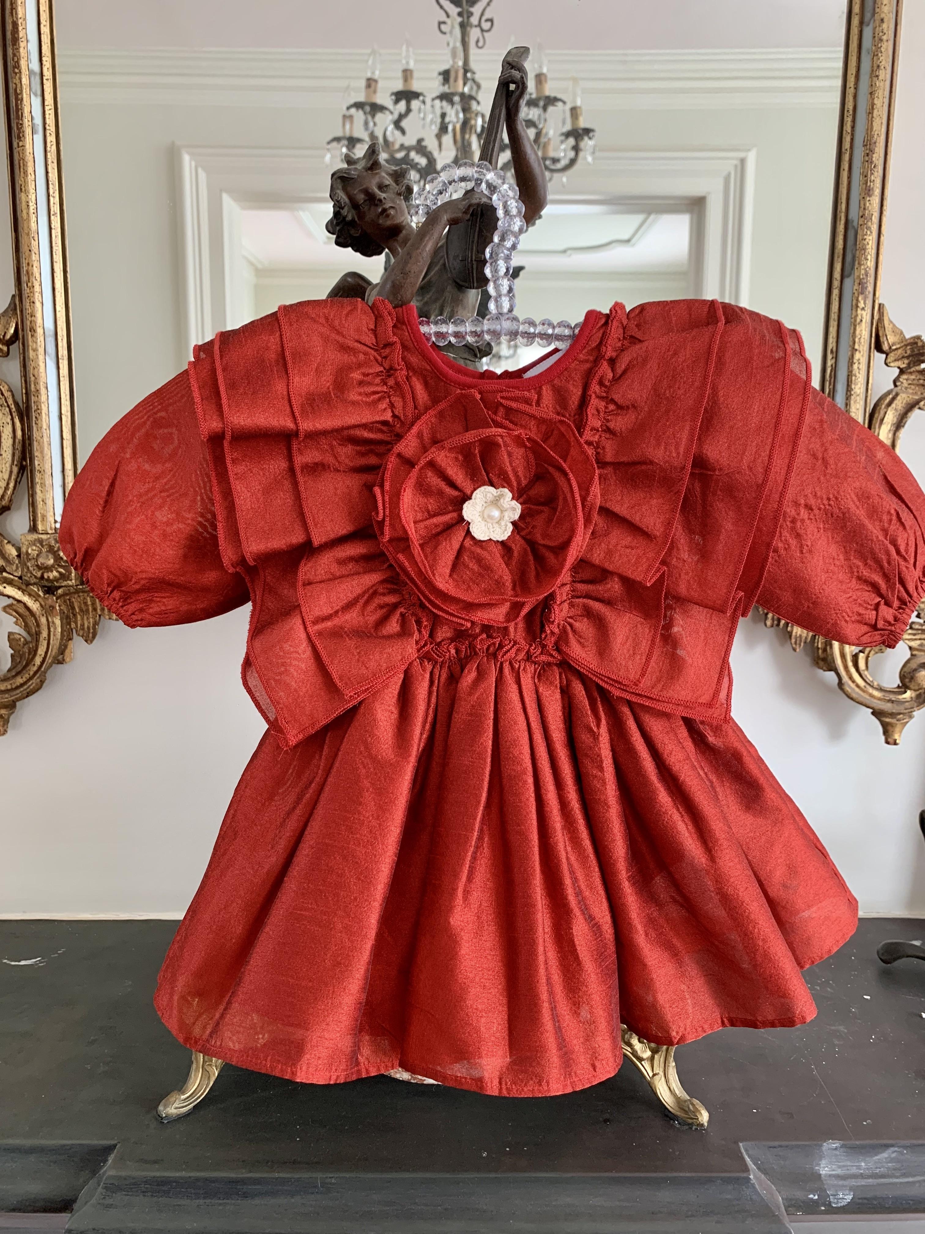 Scarlet Baby Dress in Taffeta