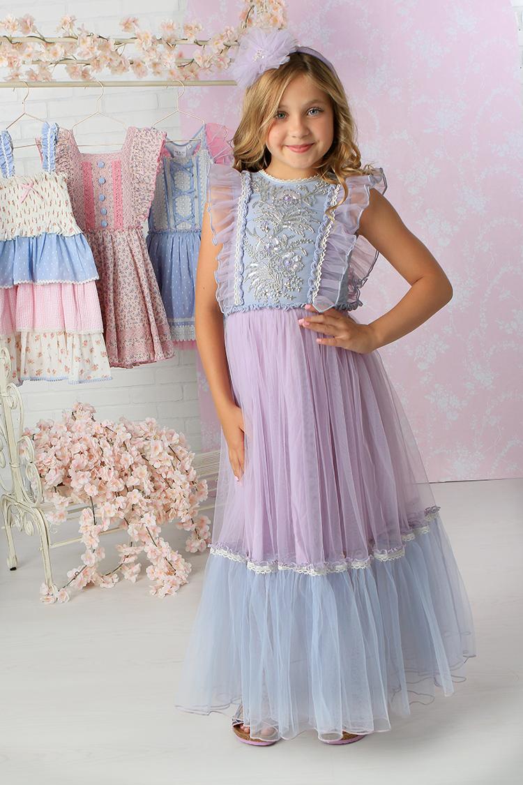 Princess Elodie in Sky and Lilac