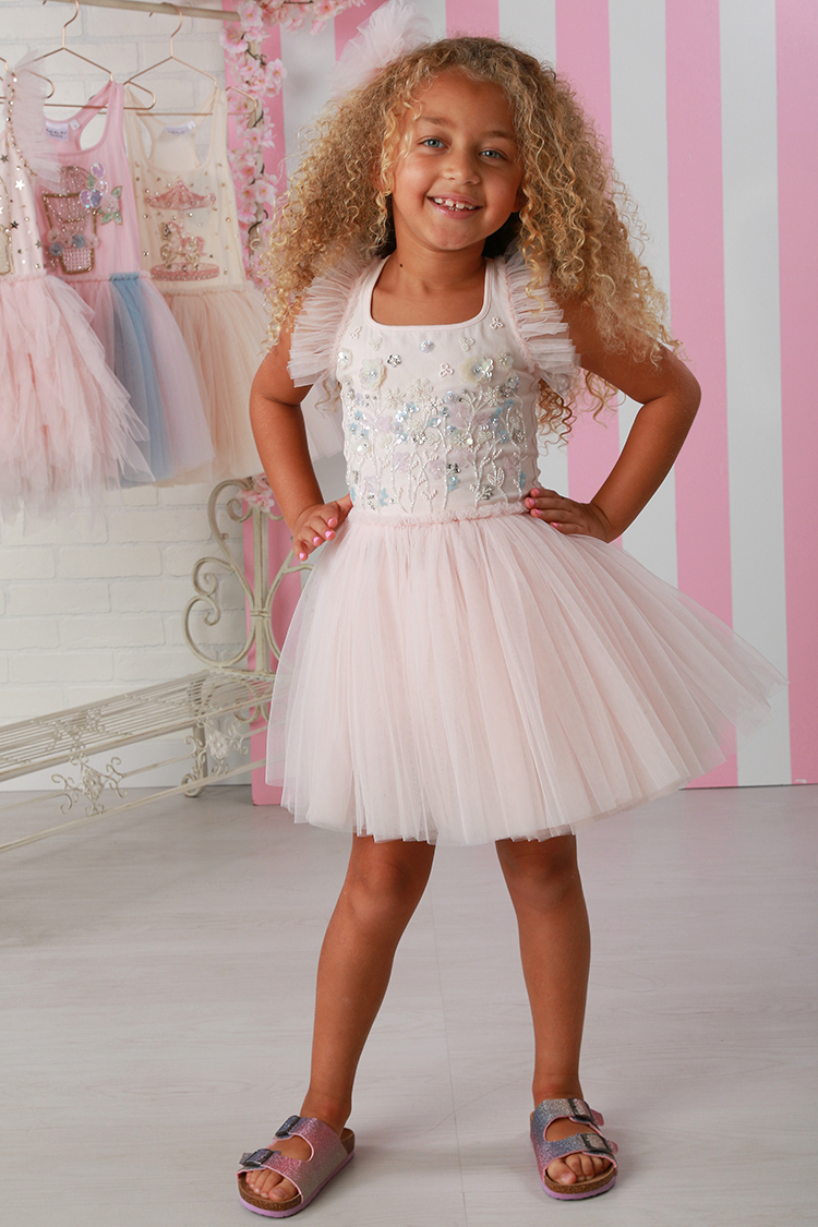 Princess Fleur Sophie in Blush Pink