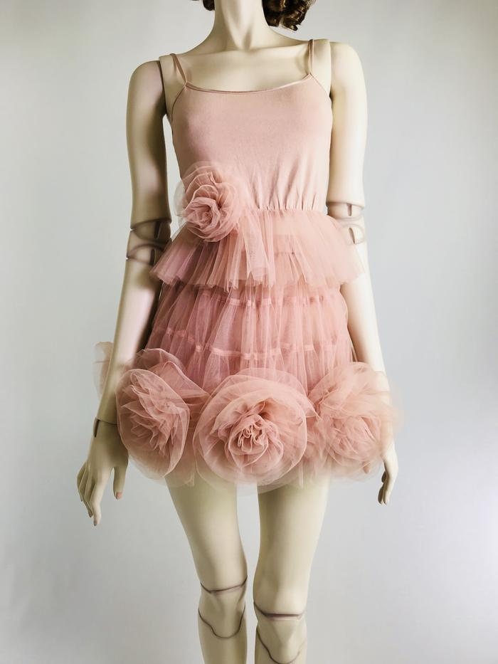 dusty rose tutu
